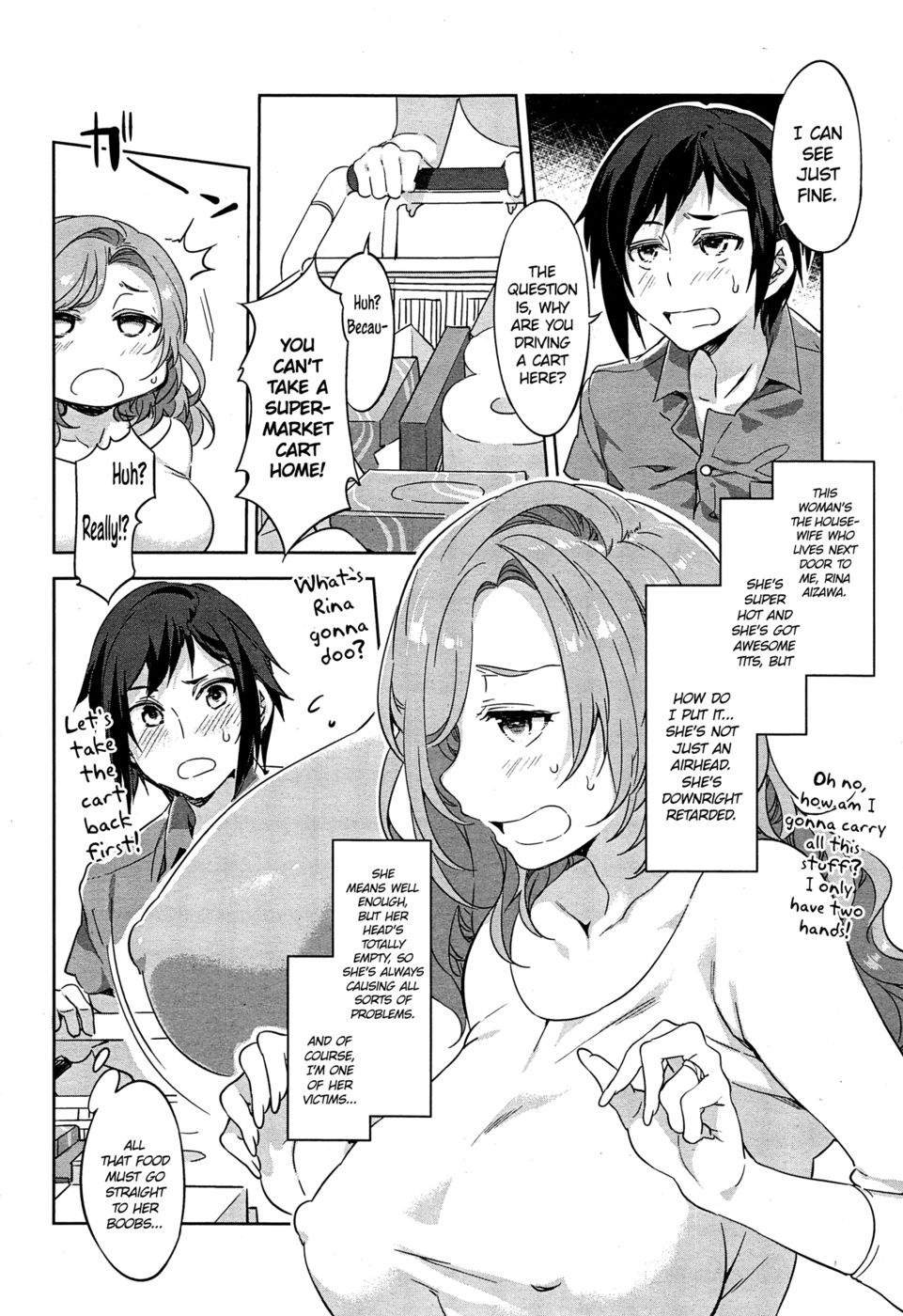 Hentai Manga Comic-My Neighbor Rina-Read-2